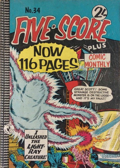 Five-Score Plus Comic Monthly  #34 ([February 1961])