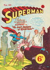 Superman  #33 (December 1952)