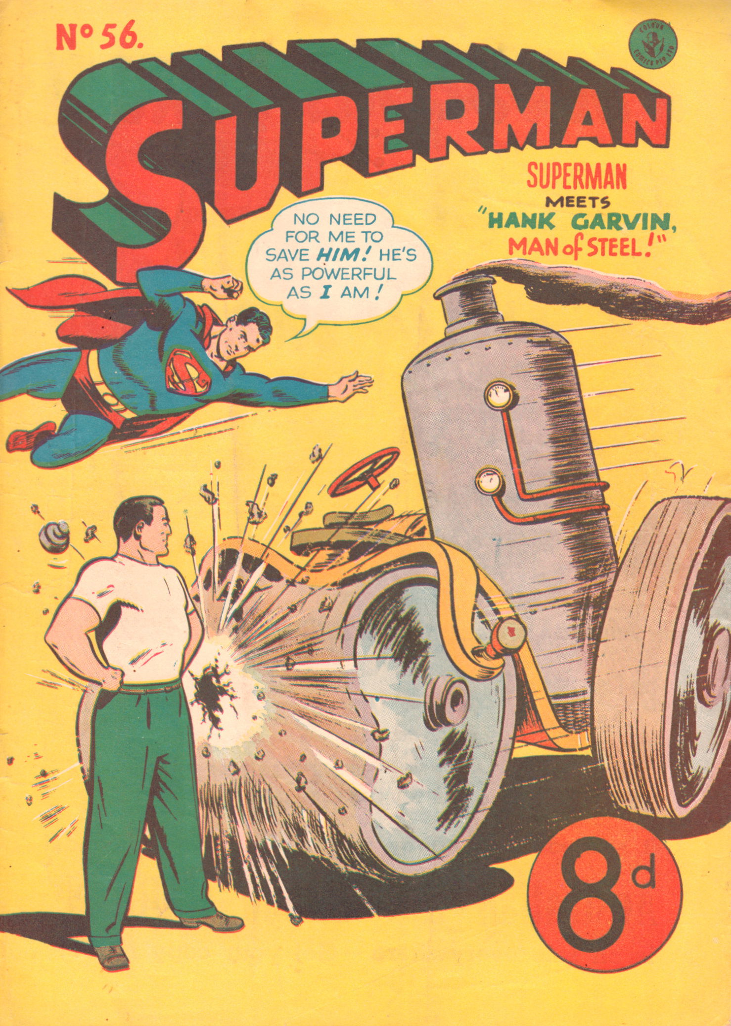 Superman (Colour Comics, 1950 series) #56 ([April 1952?])