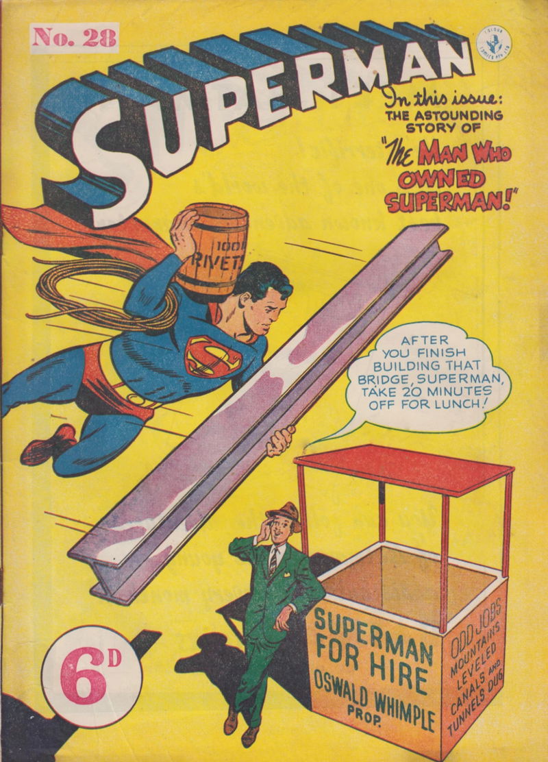 Superman (KG Murray, 1952 series) #28 ([July 1952])