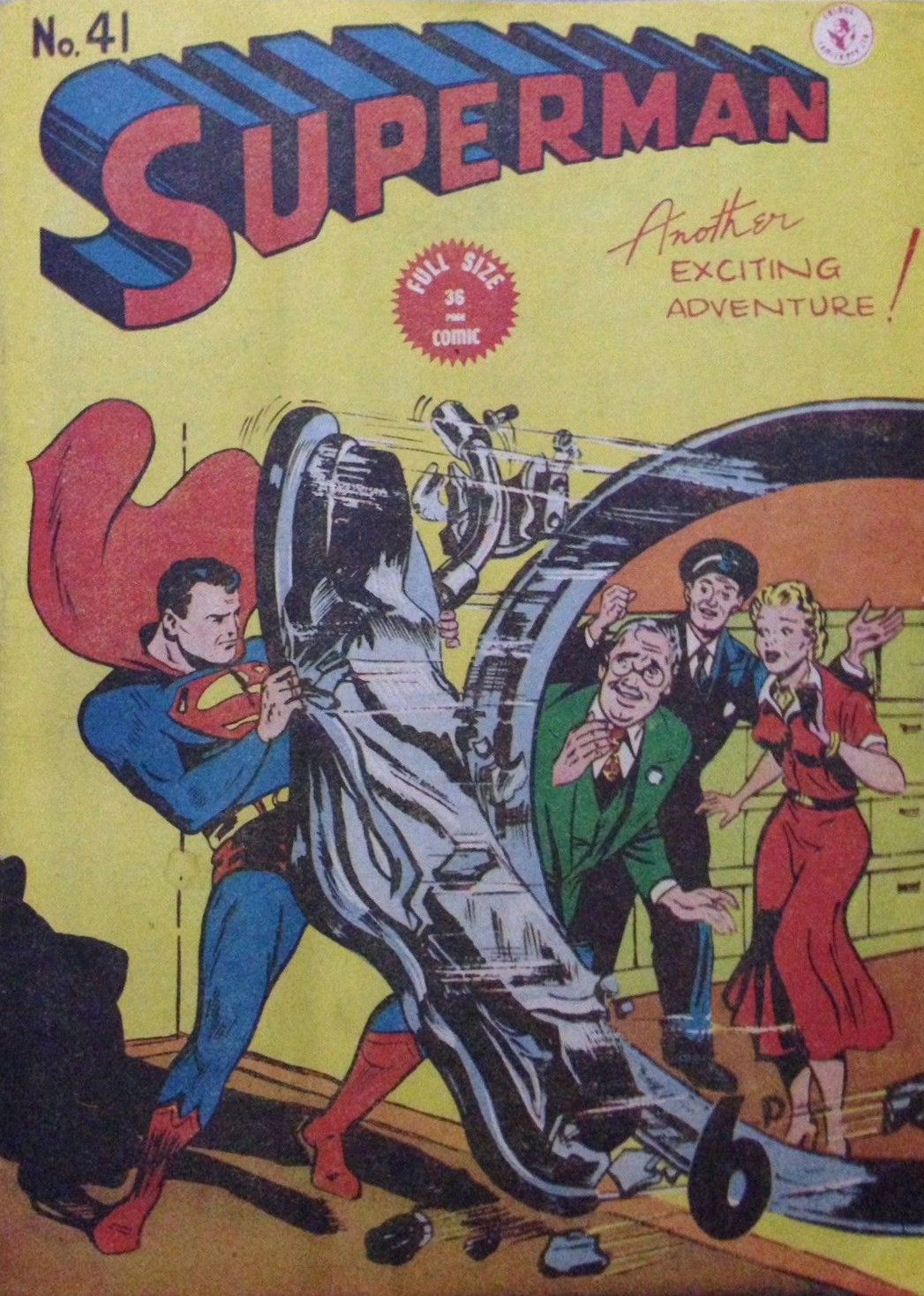 Superman (Colour Comics, 1950 series) #41 ([January 1951?])