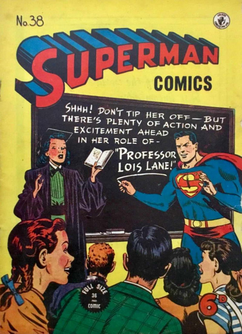 Superman Comics (Colour Comics, 1950 series) #38 ([July 1950?])