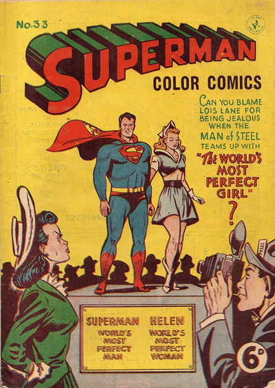 Superman Color Comics (Colour Comics, 1949 series) #33 [February 1950?]