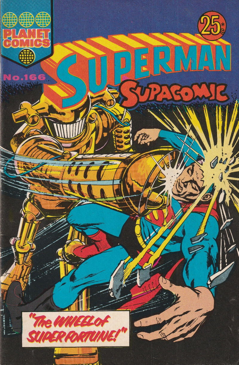 Superman Supacomic (Colour Comics, 1959 series) #166 ([June 1973?])