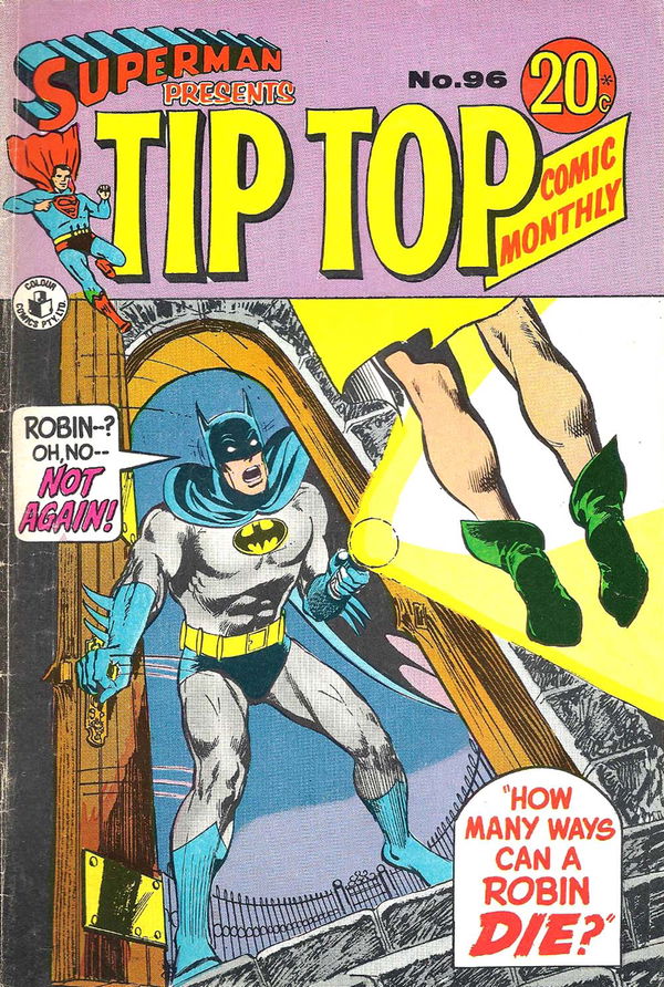 Superman Presents Tip Top Comic Monthly (Colour Comics, 1965 series) #96 ([May 1973?])