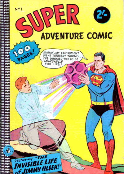 Super Adventure Comic (Colour Comics, 1960 series) #1 ([February 1960?])