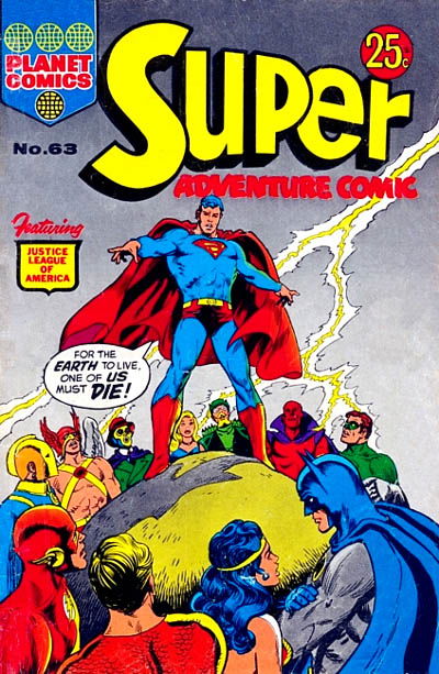 Super Adventure Comic (KG Murray, 1974? series) #63 (August 1974)