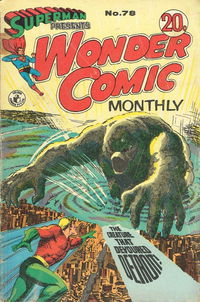 Superman Presents Wonder Comic Monthly (Colour Comics, 1965 series) #78 [October 1971?]