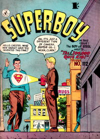 Superboy (Colour Comics, 1950 series) #112 [June 1958]