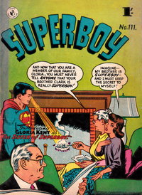 Superboy (Colour Comics, 1950 series)  #111 ([May 1958?])
