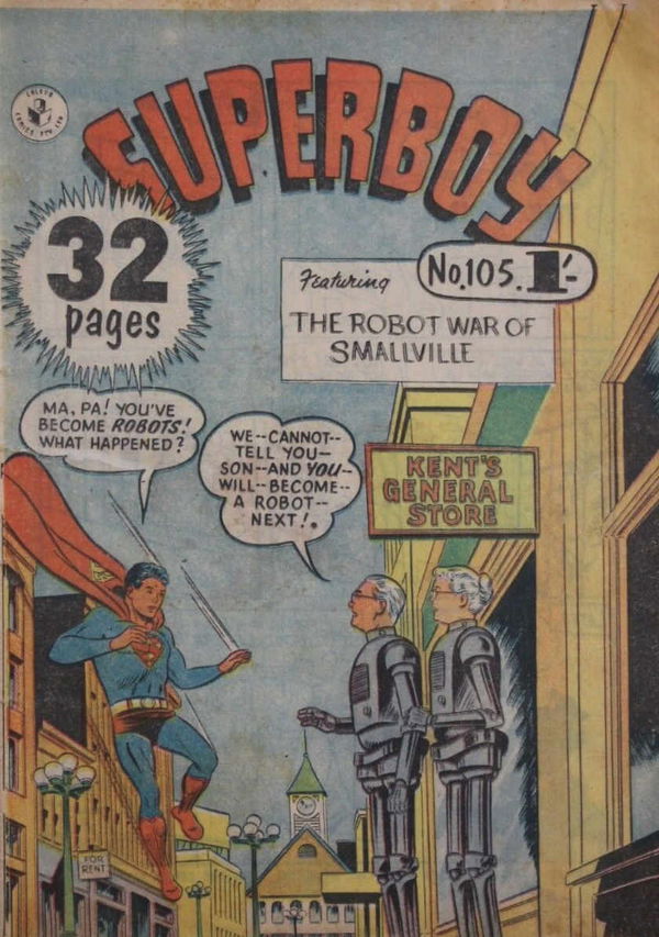 Superboy (Colour Comics, 1950 series) #105 ([November 1957])