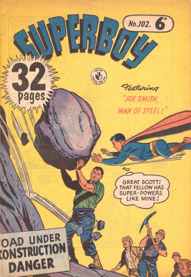 Superboy (Colour Comics, 1950 series) #102 ([August 1957])