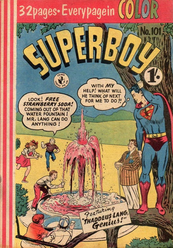 Superboy (Colour Comics, 1950 series) #101 ([July 1957?])