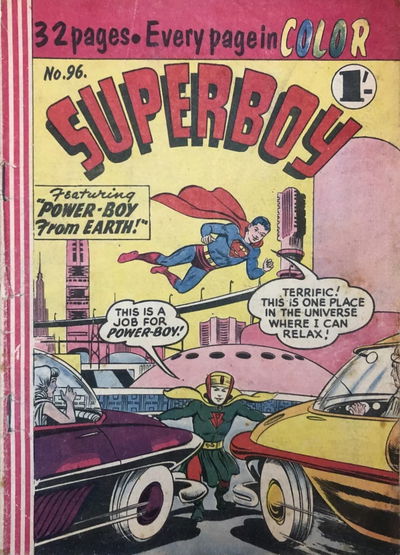 Superboy (Colour Comics, 1950 series) #96 [February 1957]