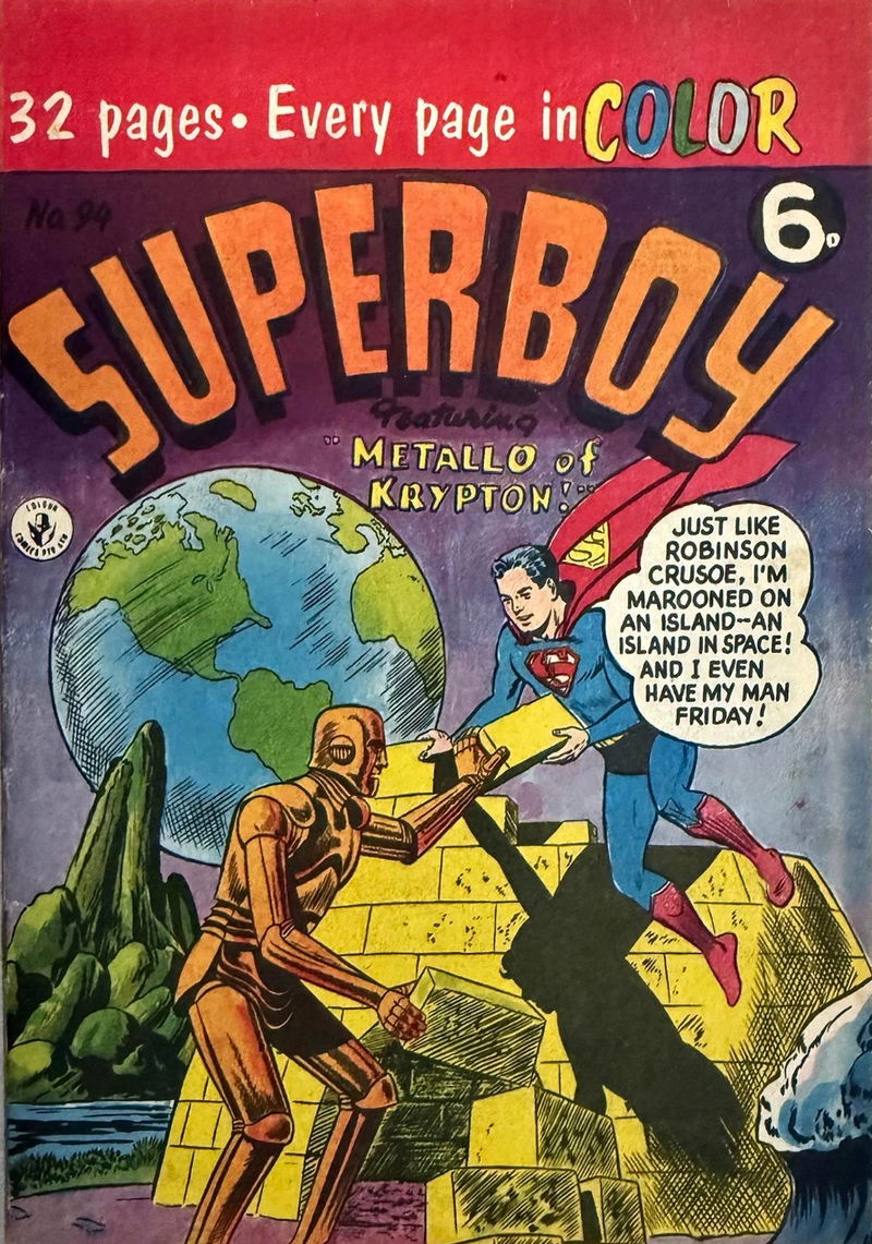 Superboy (Colour Comics, 1950 series) #94 ([December 1956])