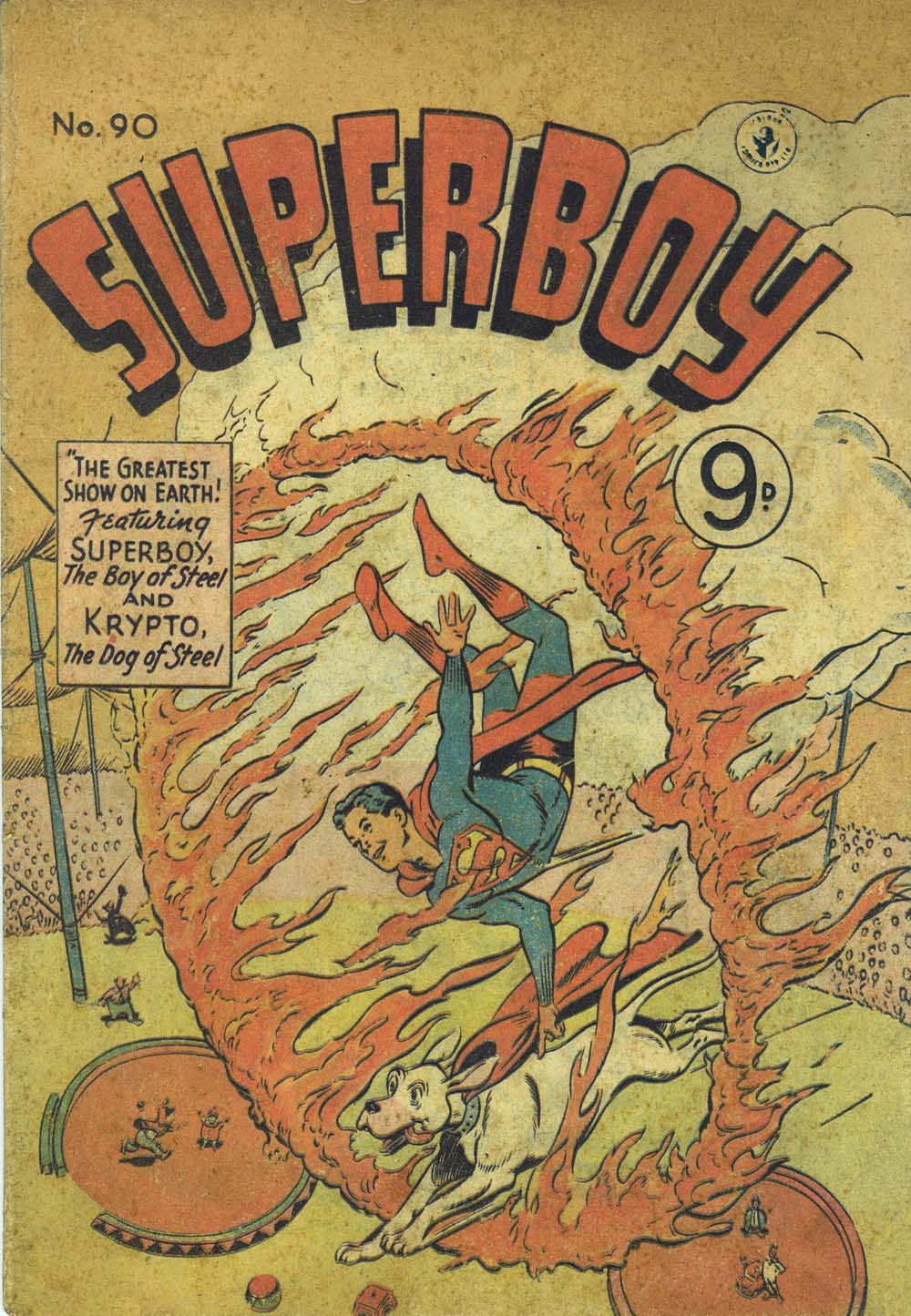 Superboy (Colour Comics, 1950 series) #90 ([August 1956?])