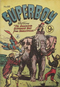 Superboy (Colour Comics, 1950 series)  #88 ([June 1956?]) — The Amazing Elephant Boy from Smallville