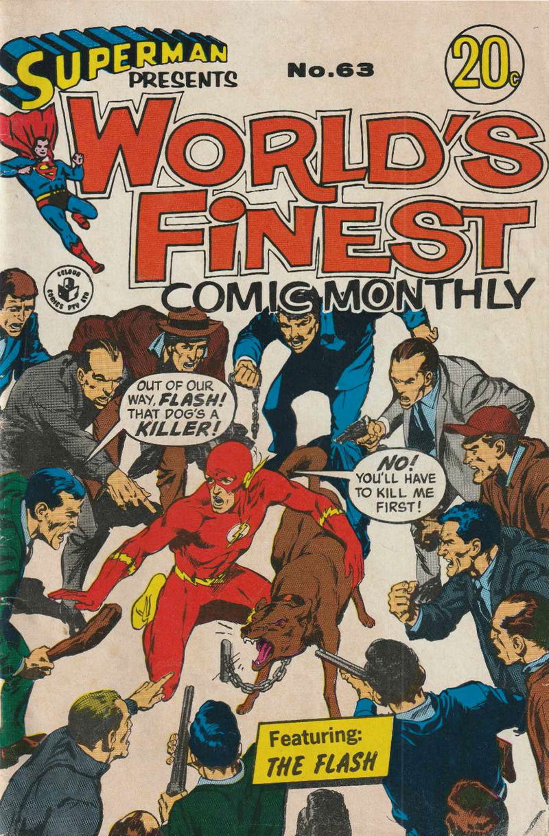 Superman Presents World's Finest Comic Monthly (Colour Comics, 1965 series) #63 ([July 1970])