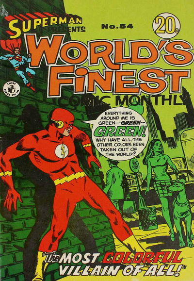 Superman Presents World's Finest Comic Monthly (Colour Comics, 1965 series) #54