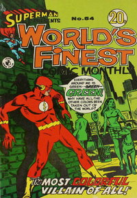 Superman Presents World's Finest Comic Monthly (Colour Comics, 1965 series)  #54 ([October 1969])