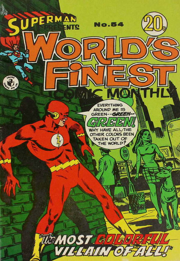 Superman Presents World's Finest Comic Monthly (Colour Comics, 1965 series) #54 ([October 1969])