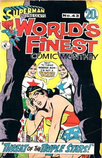 Superman Presents World's Finest Comic Monthly (Colour Comics, 1965 series) #43 [November 1968?]