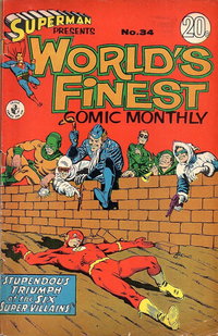 Superman Presents World's Finest Comic Monthly (Colour Comics, 1965 series)  #34 ([February 1968?])