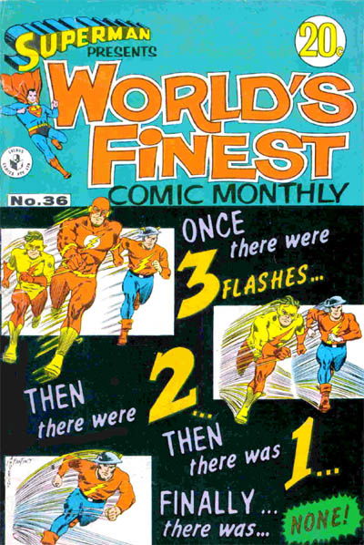 Superman Presents World's Finest Comic Monthly (Colour Comics, 1965 series) #36 ([April 1968?])