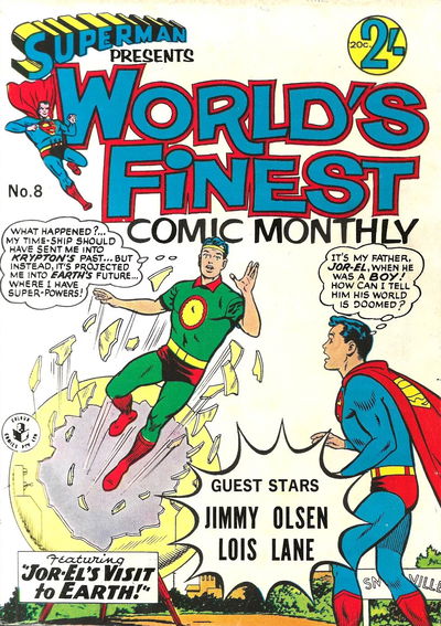 Superman Presents World's Finest Comic Monthly (Colour Comics, 1965 series) #8