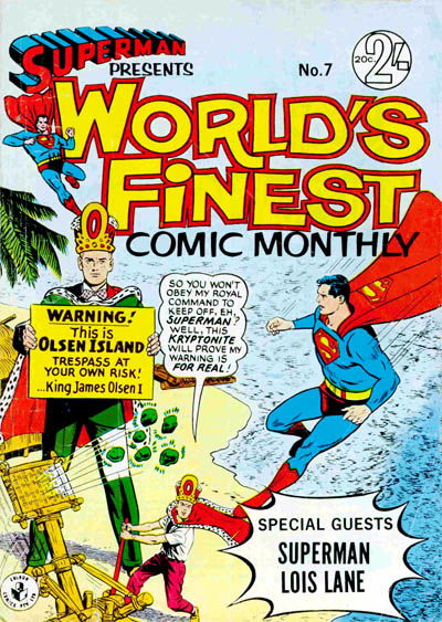 Superman Presents World's Finest Comic Monthly (Colour Comics, 1965 series) #7