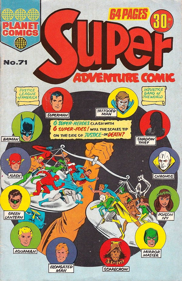 Super Adventure Comic (KG Murray, 1974? series) #71 ([December 1975?])