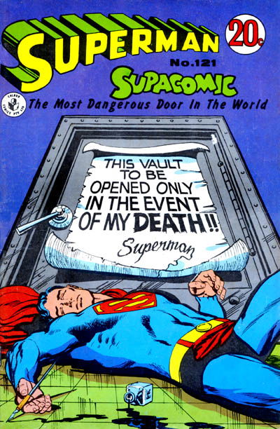 Superman Supacomic (Colour Comics, 1959 series) #121 ([September 1969?])