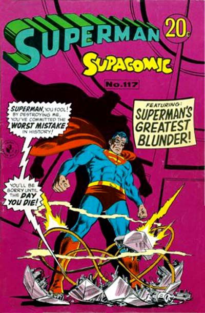 Superman Supacomic (Colour Comics, 1959 series) #117 ([May 1969?])