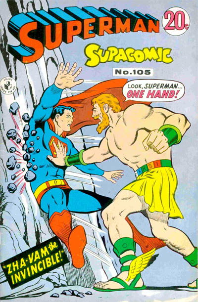 Superman Supacomic (Colour Comics, 1959 series) #105 ([May 1968?])