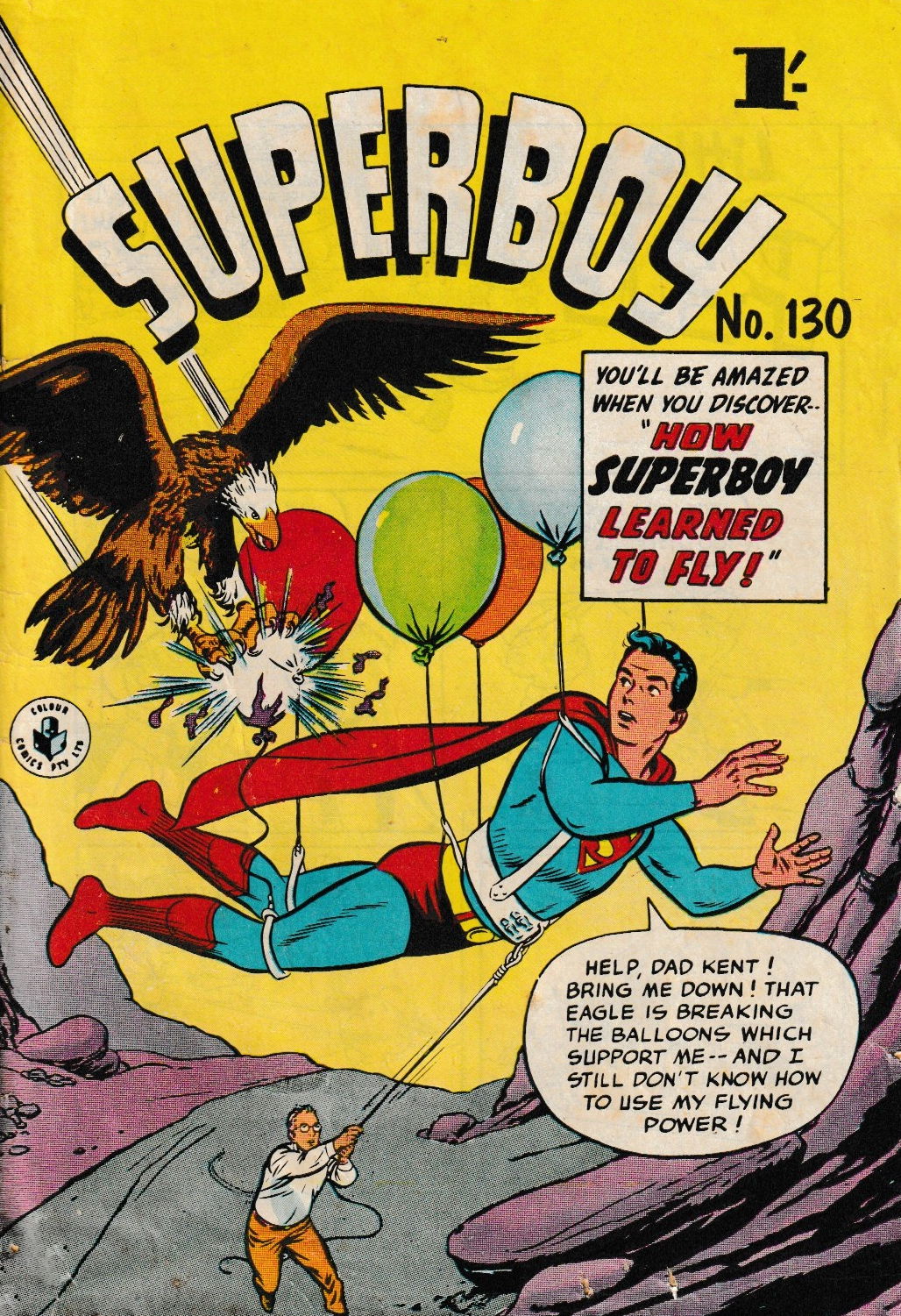 Superboy (Colour Comics, 1950 series) #130 ([December 1959])