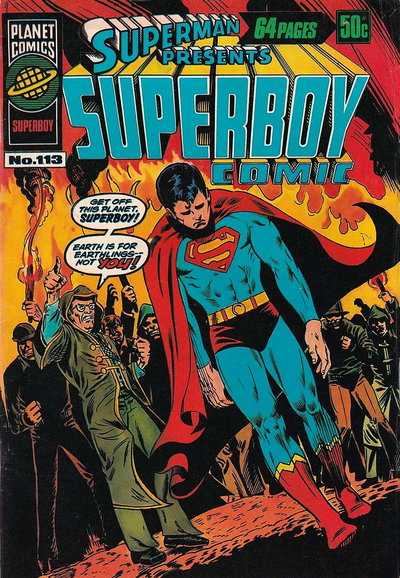 Superman Presents Superboy Comic  #113 ([October 1978?])
