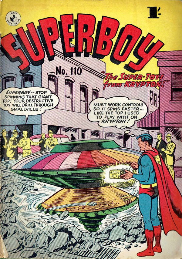 Superboy (Colour Comics, 1950 series) #110 ([April 1958])