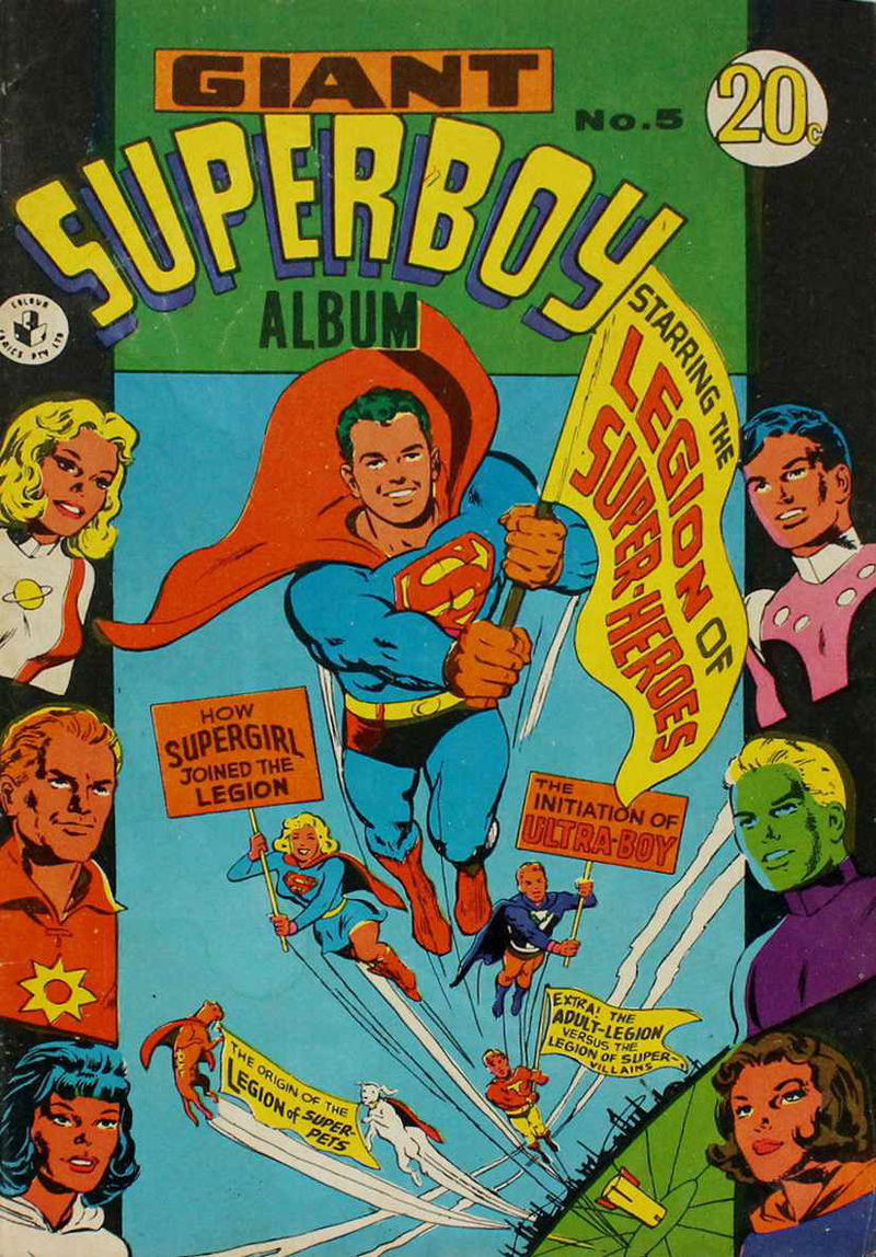 Giant Superboy Album (Colour Comics, 1965 series) #5 ([June 1969?])