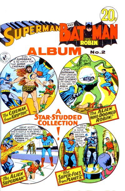 Superman and Batman Album (Colour Comics, 1968 series) #2 ([April 1968?])