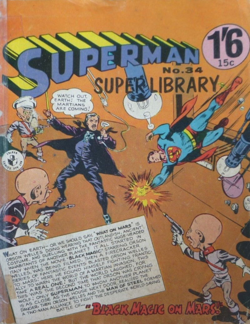 Superman Super Library (Colour Comics, 1964 series) #34 ([March 1967?])