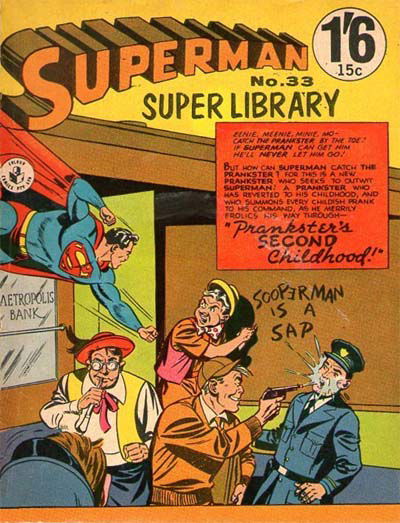 Superman Super Library (Colour Comics, 1964 series) #33 [February 1967?]