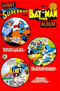 Giant Superman and Batman Album (KGM, 1966 series) #1 [April 1967?]