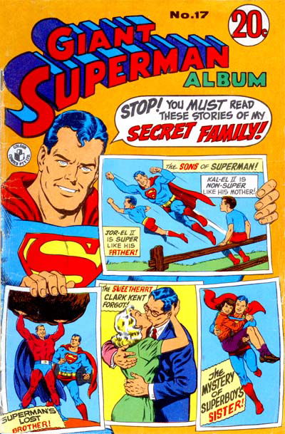Giant Superman Album (Colour Comics, 1961 series) #17 ([May 1971?])