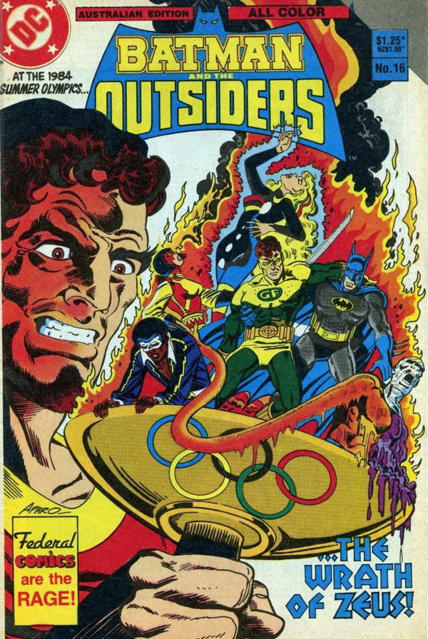 Batman and the Outsiders (Federal, 1985 series) #16 ([October 1985?])