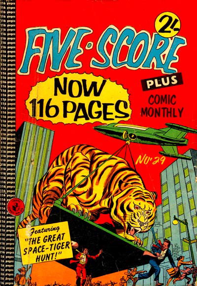 Five-Score Plus Comic Monthly  #29 ([September 1960])