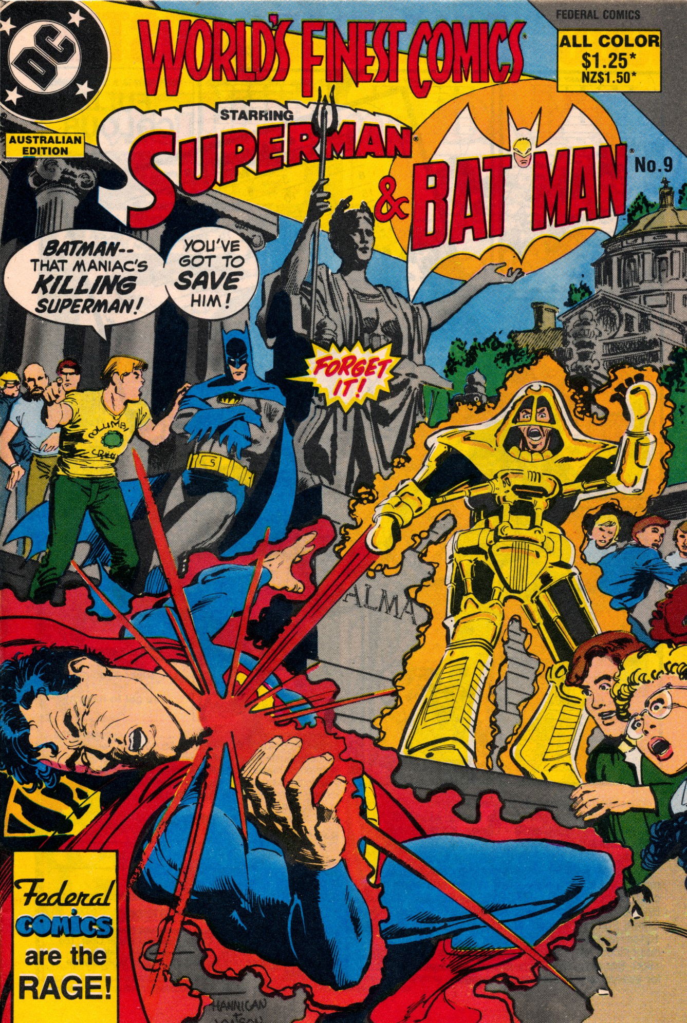 World's Finest Comics Starring Superman & Batman (Federal, 1984 series) #9 ([January 1986])