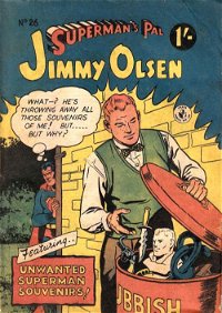 Superman's Pal, Jimmy Olsen (Colour Comics, 1955 series) #26 — Unwanted Superman Souvenirs!