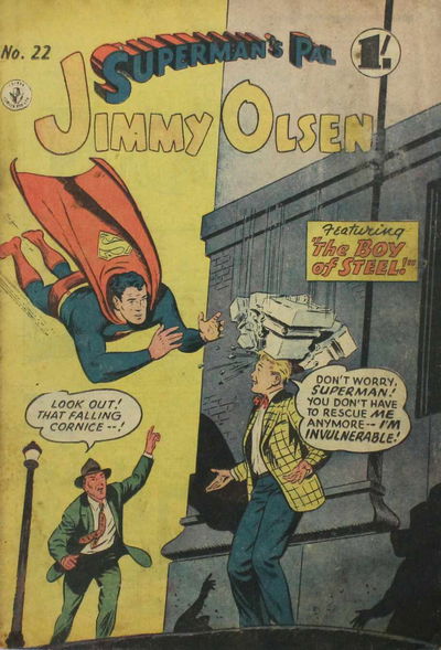 Superman's Pal, Jimmy Olsen (Colour Comics, 1955 series) #22 [January 1957?]