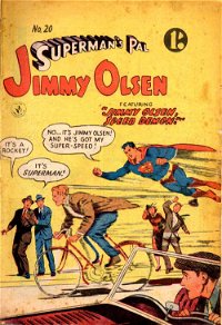 Superman's Pal, Jimmy Olsen (Colour Comics, 1955 series) #20 — Jimmy Olsen Speed Demon