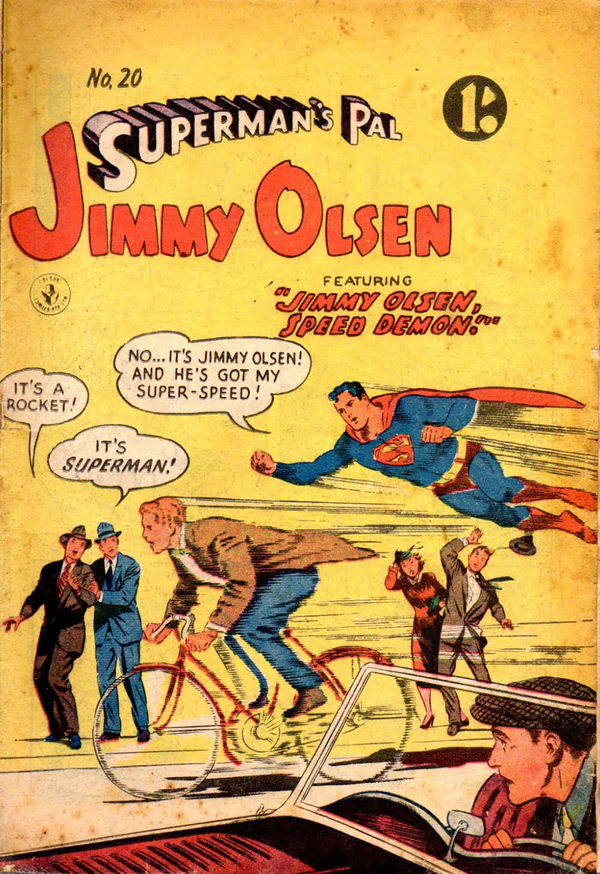 Superman's Pal, Jimmy Olsen (Colour Comics, 1955 series) #20 (November 1956)